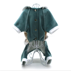 Костюм для собак Тріпсі Zoo-hunt м'ятний+бежевий  міні 21х27 см