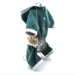 Костюм для собак Тріпсі Zoo-hunt м'ятний+бежевий  міні 21х27 см