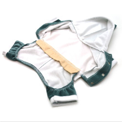 Костюм для собак Тріпсі Zoo-hunt м'ятний+бежевий  міні 21х27 см