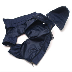 Дощовик для собак Zoo-hunt Вояж з капюшоном синій  міні 21х32 см