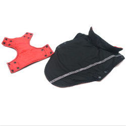 Попона для собак Zoo-hunt Актив чорна  №0 25х40 см