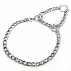 Нашийник Zoo-hunt зашморг ланцюг економ для собак метал  УЛЧ1 2,0 мм 35 см