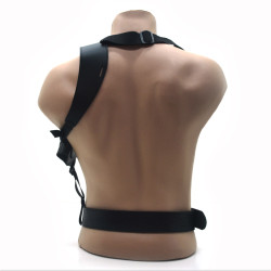 Кобура оперативна універсальна Zoo-hunt з гідрофобною шкіри ліва і права чорна 5510