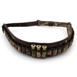 Патронташ на пояс на 24 патрона Zoo-hunt відкритий Преміум Камиш 8092