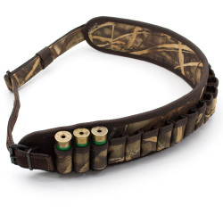 Патронташ на пояс на 24 патрона Zoo-hunt відкритий Преміум Камиш 8092