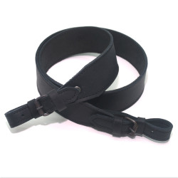 Ремінь Zoo-hunt прямий 90 см шкіряний Shot чорний 21006/1