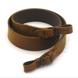 Ремінь Zoo-hunt прямий 90 см шкіряний Shot віскі 21006/4