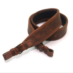 Ремінь Zoo-hunt прямий окантований 90 см шкіряний Shot коньяк 21007/3