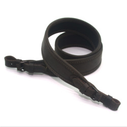 Ремінь Zoo-hunt прямий окантований 90 см шкіряний Shot коричневий 21007/2