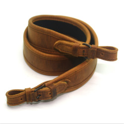 Ремінь Zoo-hunt прямий окантований 90 см шкіряний Shot віскі 21007/4