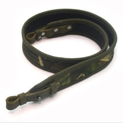 Ремінь Zoo-hunt прямий 90 см камуфляж Преміум + неопрен 8200