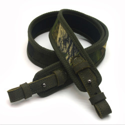 Ремінь Zoo-hunt прямий 90 см камуфляж Преміум + неопрен 8200