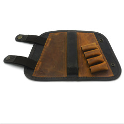 Чохол на приклад Shot з підвищенням Zoo-hunt на кнопках шкіряний комбінований 21008/5