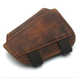 Чохол на приклад Shot з підвищенням Zoo-hunt на кнопках шкіряний коньяк 21008/3