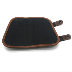 Чохол на приклад Shot з підвищенням Zoo-hunt на кнопках шкіряний коньяк 21008/3