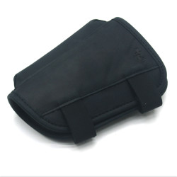 Чохол на приклад Shot з підвищенням Zoo-hunt на кнопках нарізні шкіряний чорний 21009/1