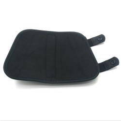 Чохол на приклад Shot з підвищенням Zoo-hunt на кнопках нарізні шкіряний чорний 21009/1