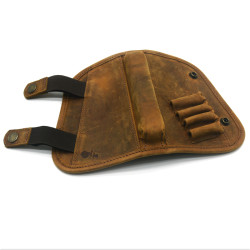 Чохол на приклад Shot з підвищенням Zoo-hunt на кнопках нарізні шкіряний віскі 21009/4