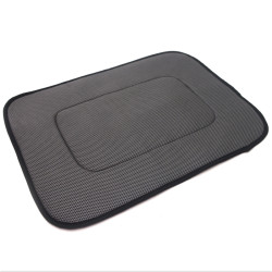 Килимок для собак та котів Zoo-hunt двохсторонній циркулюючий сіро-чорний  №1 40x55 см