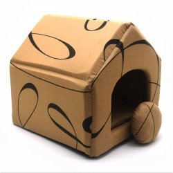 Хатка для собак і котів Zoo-hunt бязь  №1 300х330х330 мм