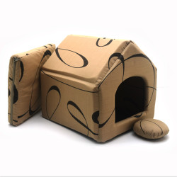 Хатка для собак і котів Zoo-hunt бязь  №1 300х330х330 мм