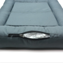 Лежак-матрац для собак та котів Zoo-hunt Вояж сірий  №1 50х60 см