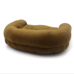 Диван для собак і котів Zoo-hunt Екко коричневий  №1 52х70х21 см