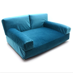 Диван для собак Zoo-hunt Флінт бірюзовий  №1 48х70х30 см