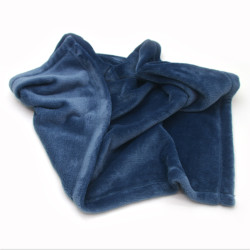 Плед покривало для собак та котів Zoo-hunt фліс синій  №1 50х60 см