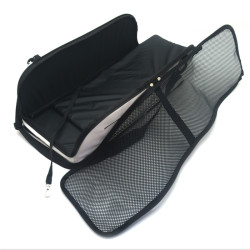 Авіа-Сумка переноска лежак Zoo-hunt для котів та малих порід собак Мрія L 25х55х20 см біла