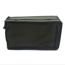 Дорожня сумка-тунель для малих собак та котів Zoo-hunt Бадо L №3 29х47х32 см зелена