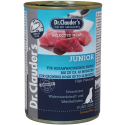 Вологий корм для собак Dr.Clauder’s Selected Meat Junior 400 г