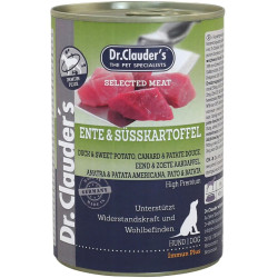 Вологий корм для собак Dr.Clauder’s Selected Meat Duck & Sweet Potato 400 г