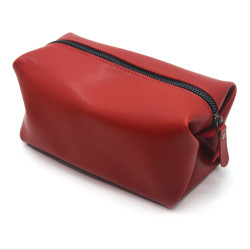 Косметичка Zoo-hunt з екошкіри Лаура 22х11х11 см червона 1251