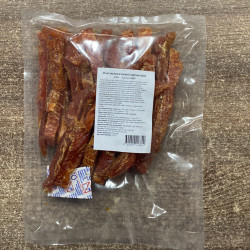 Ласощі для собак М'які смужки в'яленого курячого філе 250 г