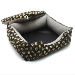 Лежак Zoo-hunt для собак і котів Гросс коричневий  №1 40х50х16 см