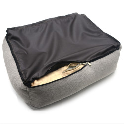 Лежак Zoo-hunt для собак і котів Гросс коричневий  №1 40х50х16 см