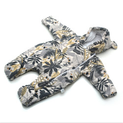 Комбінезон MAŁGOSIA демісезонний Dzungla для немовлят сіро-бежевий