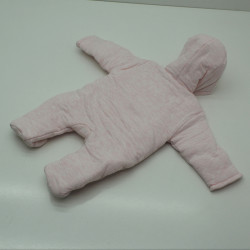 Комбінезон MAŁGOSIA демісезонний Dominik для немовлят рожевий