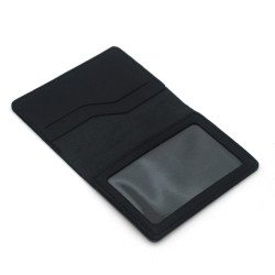 Обкладинка на документи ID-паспорт Zoo-hunt шкіра Крейзі чорний 1078