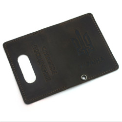 Обкладинка універсальна для документів Zoo-hunt формату ID-картки Службове Посвідчення шкіра Крейзі коричнева 1079