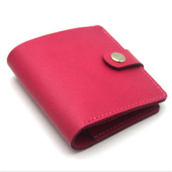 Гаманець шкіряний Весна Zoo-hunt рожевий 1100