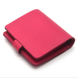 Гаманець шкіряний Весна Zoo-hunt рожевий 1100