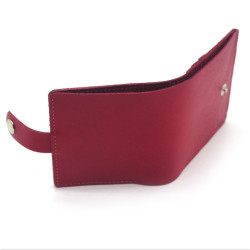 Гаманець шкіряний Весна Zoo-hunt рожевий 1100