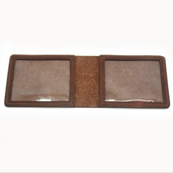 Обкладинка для документів Zoo-hunt шкіра Крейзі Дозвіл на зброю коричнева 5177/к