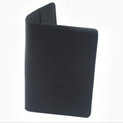 Обкладинка для документів Zoo-hunt шкіра Крейзі Військовий квиток чорна 5179/ч